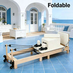 Reformer Pliable Bois Piega - exercice en séance