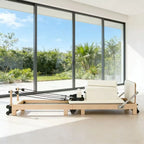 Reformer Pilates Pliable Bois Piega PilateForm - coloris noir