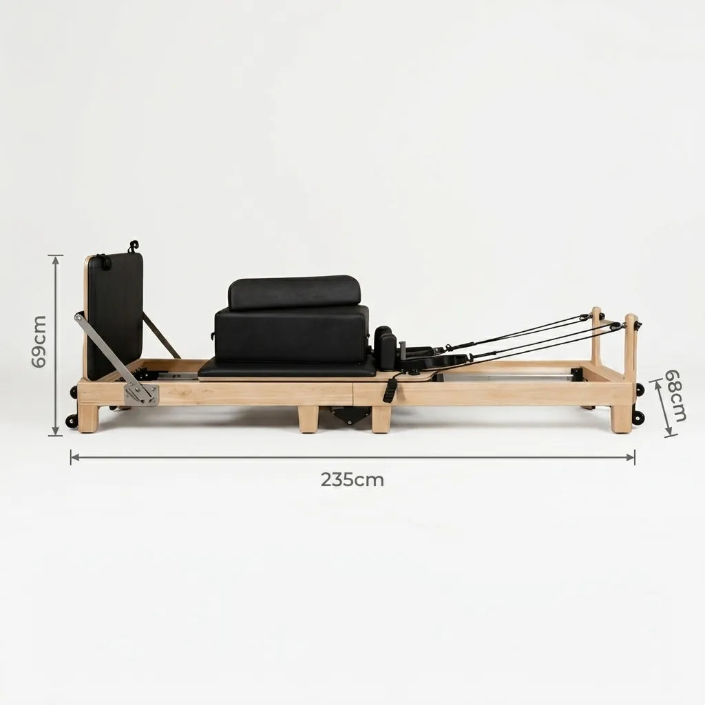 PIEGA - Foldable Wooden Reformer Pilates