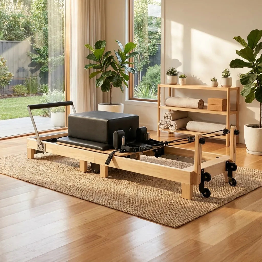 PIEGA - Foldable Wooden Reformer Pilates