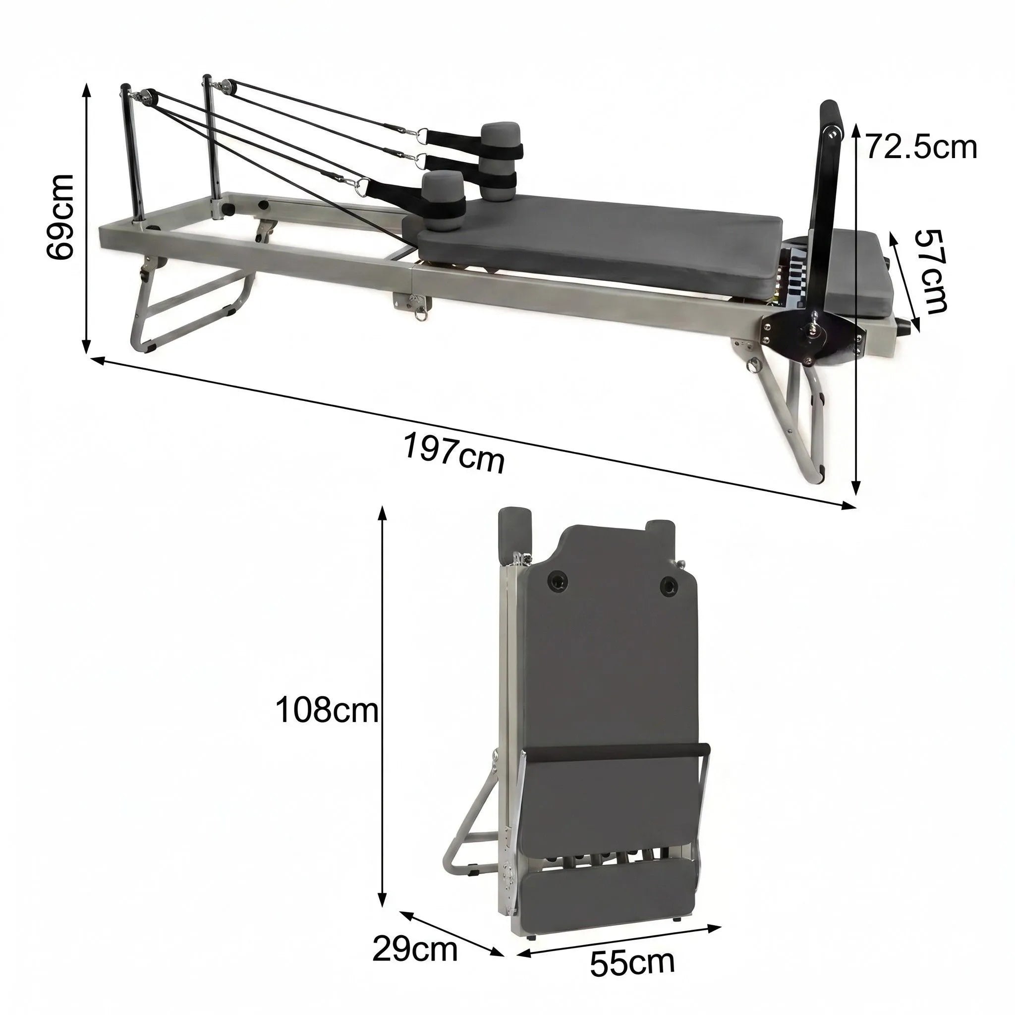 AIR - Foldable Aluminum Reformer Pilates