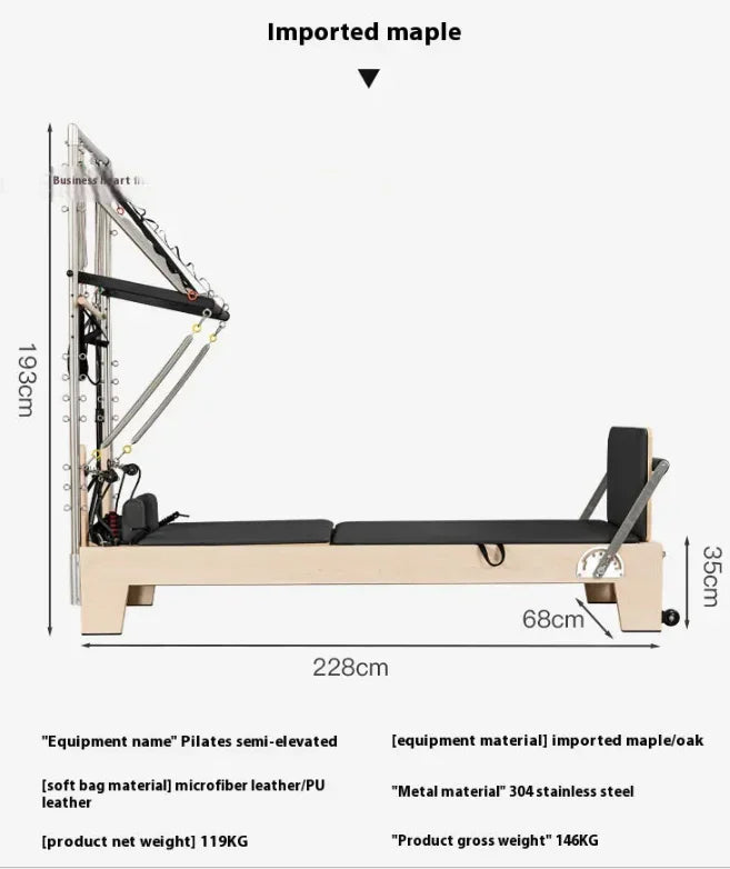 Reformer avec Tour Torre - rembourrage microfibre haute densité