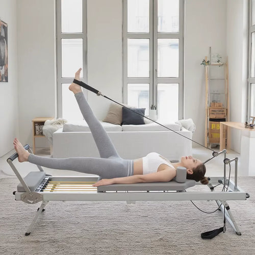 Reformer Pilates Pliable Aluminium Air PilateForm - coloris beige
