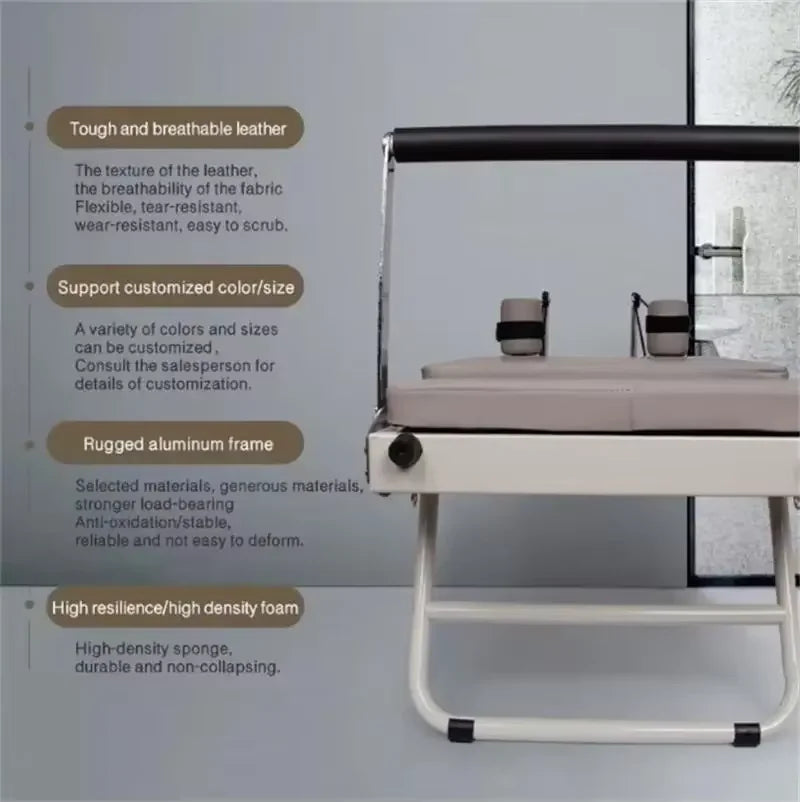 Reformer Pilates Pliable Aluminium Air PilateForm - coloris noir