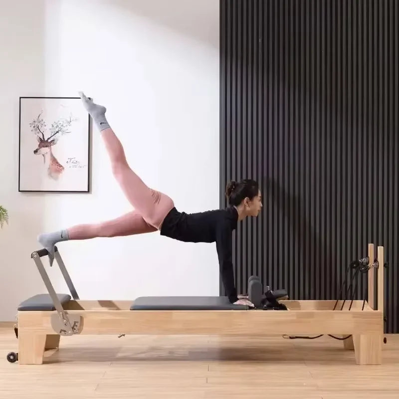 Reformer Classique Solido - détail structure bois chêne blanc